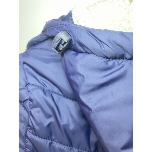 Superdry Navy Blue Women’s Full Length Padded Jacket Hooded Size US 6 - Picture 11 of 12